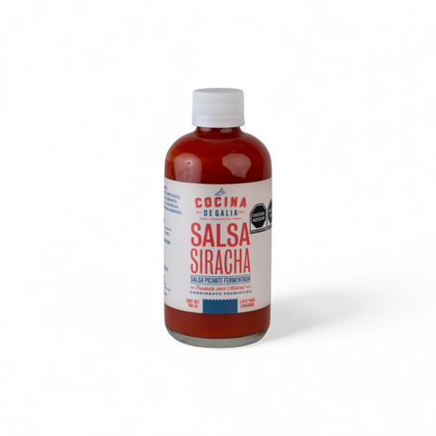 Salsa Siracha Fermentada (16oz) - La Cocina de Galia