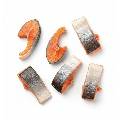 Trozos De Salmon Con Piel (150-200g)